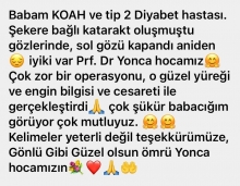 Zor bir operasyonu engin bilgisi ve cesareti ile gerçekleştirdi.