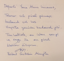 Hayata yeniden başlamak gibi...